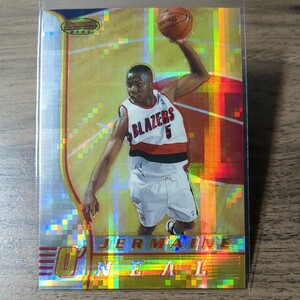 1996-97 Bowman's Best Rookies Atomic Refractor Jermaine O'Neal #R20 Rookie RC