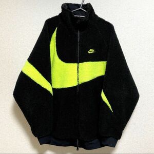 NIKE ナイキ ボアジャケット NIKE ナイキ BOA JACKET リバーシブル ボア ブラック ジャケット BIG