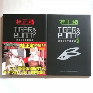 桂正和×TIGER&BUNNY 原画&ラフ画集成　2冊セット