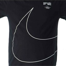 【新品・即決・送料無料】NIKE ナイキ 半袖Tシャツ LL ビッグスウッシュ 黒_画像5