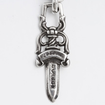 CHROME HEARTS 3トリンケッツペンダント シルバー クロムハーツ 3TRINKETS ネックレストップ_画像3