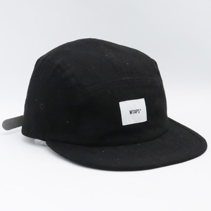 WTAPS T-5 02/CAP/COTTON.DENIM ブラック 231HCDT-HT06 ダブルタップス コットンデニムキャップ