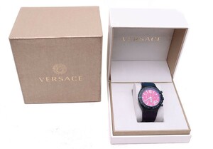 ヴェルサーチ VERSACE 世界99本 DV ワン クルーズ 限定 モデル クロノグラフ メンズ 腕時計 自動巻き マルチカラー