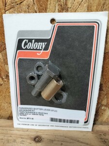 Colony コロニー　ハンドシフト　レバースタッドブッシングkit ビンテージハーレー　ナックル　パン　サイドバルブ　オリジナル　ボバー