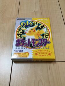 ゲームボーイ　ポケットモンスター　ピカチュウ