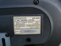 ＫＥＮＷＯＯＤ　ケンウッド　リアスピーカー　据置　イルミ付き　旧車　ネオクラ　レトロ　ＵＳＤＭ　バニング　走り屋　デコトラ_画像4