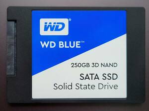 WesternDigital ウエスタンデジタル WD Blue SATA 内蔵SSD 250GB 2.5インチ 読取最大550MB/s 書込最大525MB/s WDS250G2B0A