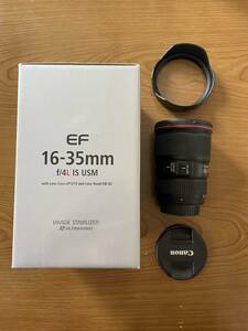 【1円スタート！】Canon キャノン EF16-35mm F4L IS USM EF16-3540LIS