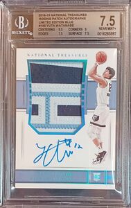 Panini Yuta Watanabe RC Auto 渡邊雄太 ルーキー 直筆サイン NBA RPA BGS