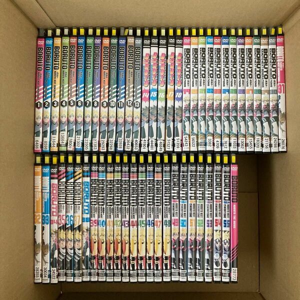 BORUTO ボルト NARUTO NEXT GENERATIONS 1-55巻+劇場版 DVD56枚セット