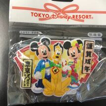 東京ディズニーランド　2018年　謹賀新年　マグネット_画像2