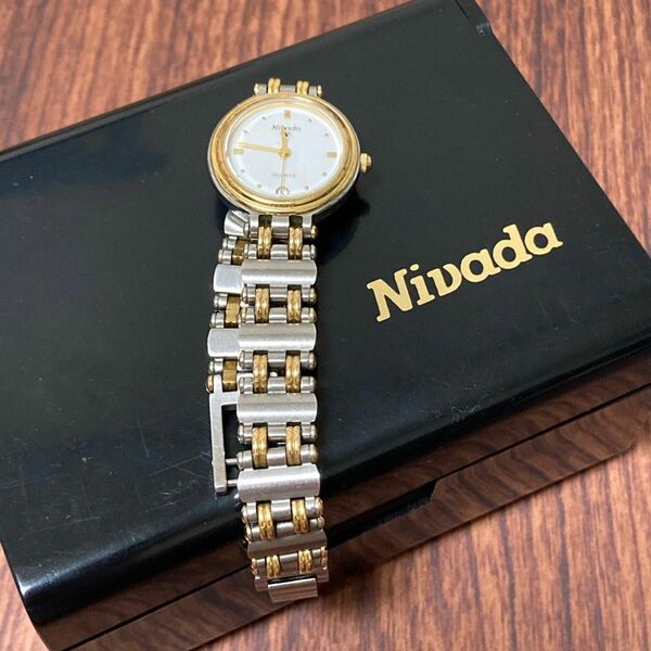 18金張　Nivada　腕時計　ニバダ　中古品　ジャンク品　スイス製