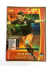 WCCF 2009-2010 ダビド・ビジャ Panini 09-10 バレンシア_画像1