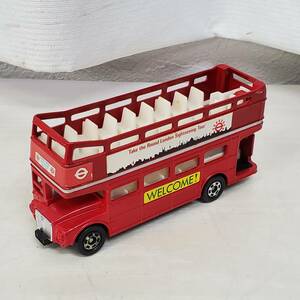 SE0118-208□トミー トミカ ロンドンバス LONDON BUS RM NO.L8 1/86 ミニカー 車 玩具 おもちゃ tomica 日本製 動作未確認 現状品 TOMY