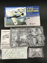 SE0112-06◆未組立 PLATZ BEGO P-51D マスタング MUSTANG 1/144 箱・説明書あり プラッツ ベゴ_画像1