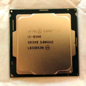 Intel core i5 8500 SR3XE 3.00GHZ インテル