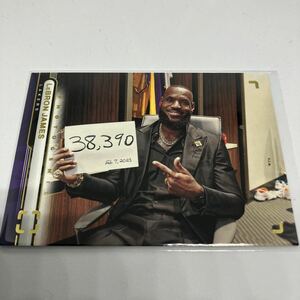 激レア！レブロン ジェームズ 歴代最多得点更新 カードPanini Photogenic LA Lakers