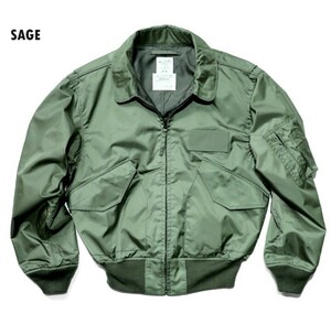 Houston/Japan-maid/CWU-36P flight jacket / sage /XL/5CW36P/MA-1