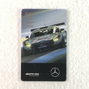 東京オートサロン 2018「 Mercedes-Benz AMG ベンツ 」 カード（プラスティック製） ◇ グッドスマイルレーシング 初音ミク