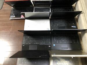 ノートPC ジャンク まとめ セット 動作未確認 大量 SONY TOSHIBA 東芝 FUJITSU nec