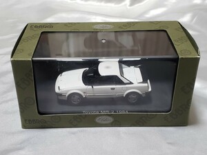 即決EBBRO No44404 1/43スケール TOYOTA MR-２1984年 ミニカー / エブロ トヨタ MR2 スーパーチャージャー ダイヤペット トミカ 