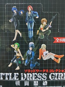 即決トイズワークス BATTLE DRESS GIRLS ソリッドワークスコレクションDX 戦闘服娘 フィギュア 10箱入り未開封BOX