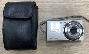 #18563 PENTAX ペンタックス Optio E80 デジタルカメラ 単三電池駆動 通電確認済み カメラ ケース付
