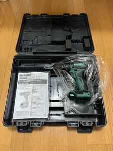 HiKOKI ハイコーキ　18v コードレス振動ドライバドリル　DV18DD