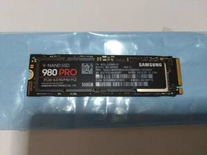 【送料無料】Samsung M.2 SSD NVMe SSD 980 Pro 500GB 2280 MZ-V8P500 正常品