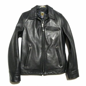 未使用に近い 上野商会 別注 Schott N.Y.C TRUCK JACKET 103US ショット トラッカージャケット/ライダース /36/ブラック/USA/アメリカ/米