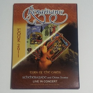 2CD＋DVD★RENAISSANCE「TOUR 2001 LIVE IN CONCERT」Turn of the Cards / Scheherazade and Other Stories