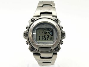 ★可動良品　CASIO カシオ Gショック【MR-G タクティシャン】チタン メンズ クォーツ MRG-1000T　当時箱・保証書★