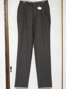 [ tag attaching not yet have on ] KARL HELMUT Karl hell m thick wool pants slacks M brown group Pink House regular price 24,990 jpy [ free shipping ]