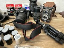 「10円スタート」Canon レンズ　カメラ OLYMPUS フィルムカメラ ヤシカ　フィルム　スタンド　カメラおまとめ　キャノン_画像9