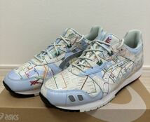 【美品】ASICS GEL-LYTE Ⅲ OG NYC SUBWAY atmos BIRCH/PURE SILVER US10 28.0 アシックス アトモス ゲルライト スリー ニューヨーク_画像3