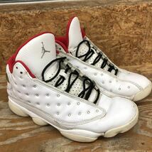 ★1円スタートNIKE ナイキ AIR JORDAN エアジョーダン13 414571-103 27.5cm 白赤　_画像5