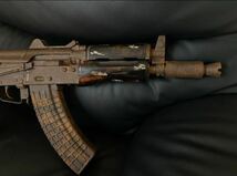 電話ガン aks74u フルメタル リアルウッド_画像6