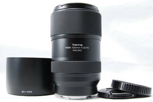 トキナー Tokina FiRIN 100mm F2.8 FE MACRO SONY フルサイズ対応 単焦点マクロレンズ ソニーEマウント 01Y36002312