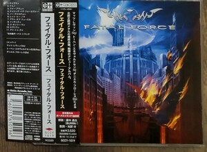 フェイタル・フォース「FATAL FORCE」帯付 マッツ・レヴィン(イングヴェイ,TREAT,セリオン)、D.フローレス(ファインド・ミー,MIND'S EYE)