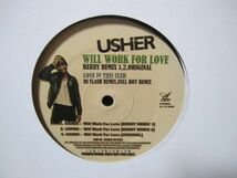 Usher / Will Work For Love / Love In This Club_画像1