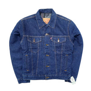 デッドストック 90s ビンテージ LEVIS リーバイス 71506 0316 USA製 デニム ジャケット Gジャン ジージャン 36 LONG ロング 古着 4ポケット