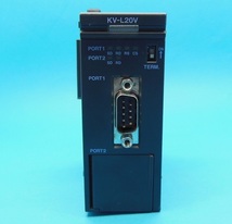 KV-L20V　シリアルコミュニケーションユニット　キーエンス　ランクA中古品_画像2