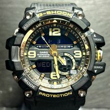 CASIO G-SHOCK カシオ ジーショック マッドマスター GG-1000GB 腕時計 クオーツ アナデジ 多機能 ゴールド 新品電池交換済み 動作確認済み_画像3