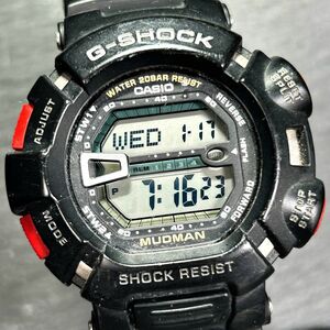 CASIO カシオ G-SHOCK ジーショック MUDMAN マッドマン G-9000-1 腕時計 クオーツ デジタル 多機能 新品電池交換済み 動作確認済み メンズ