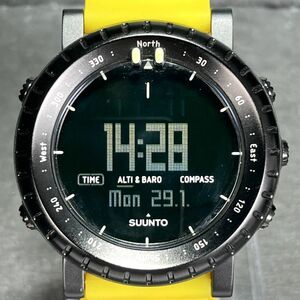 新品 SUUNTO CORE スント コア YELLOW CRUSH イエロークラッシュ SS018809000 海外モデル 腕時計 デジタル 30M防水 新品電池交換済み