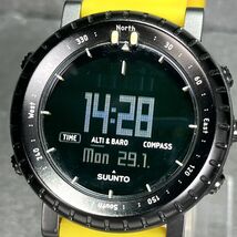 新品 SUUNTO CORE スント コア YELLOW CRUSH イエロークラッシュ SS018809000 海外モデル 腕時計 デジタル 30M防水 新品電池交換済み_画像2