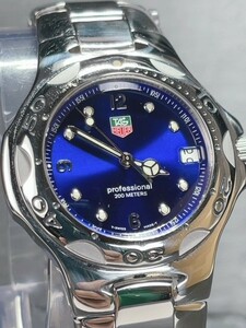 新品 TAG HEUER タグホイヤー PROFESSIONAL プロフェッショナル 200ｍ WL1116 キリウム 腕時計 デイト クォーツ メンズ 高級腕時計