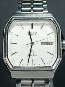 SEIKO セイコー SILVER WAVE シルバーウェーブ 5933-5120 アナログ クォーツ 腕時計 ホワイト文字盤 デイデイトカレンダー メタルベルト
