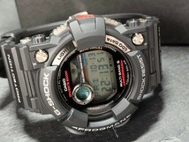 超美品 CASIO カシオ G-SHOCK ジーショック FROGMAN フロッグマン GWF-1000-1JF マスターオブG 電波ソーラー 腕時計 200m潜水用防水_画像8