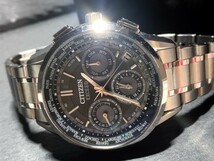 超美品 シチズン CITIZEN エクシード EXCEED サテライトウェーブ 正規品 腕時計 F900 CC9050-53E GPS衛星電波時計 高級腕時計 動作確認済み_画像5